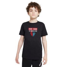 Qivi Eminem Ft Rihanna Baskılı Unisex Çocuk Siyah Sweatshirt