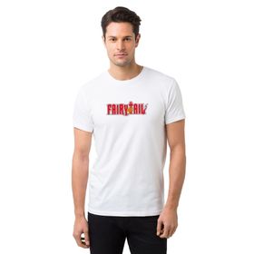Qivi Fairy Tail 2 Baskılı Beyaz Erkek T-shirt