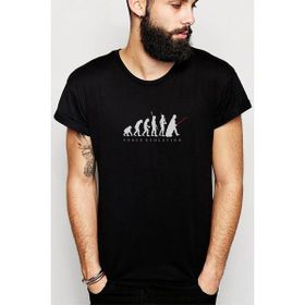 Qivi Force Evolution Baskılı Siyah Erkek Örme T-shirt