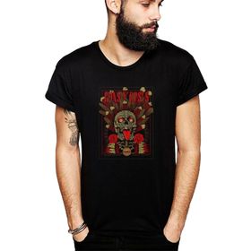 Qivi Guns N'roses Metal Rock Müzik Siyah Erkek Örme T-shirt