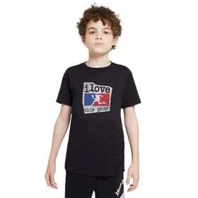 Qivi Ilovethisgame Baskılı Unisex Çocuk Siyah Sweatshirt
