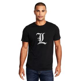 Qivi L Deadnote Baskılı Siyah Erkek Örme T-shirt