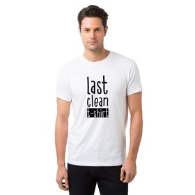 Qivi Last Clean Baskılı Beyaz Erkek T-shirt