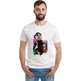 Qivi Leon Mathilda the Professional Sevginin Baskılı Beyaz Erkek T-shirt