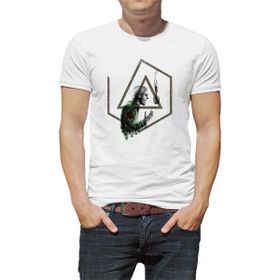 Qivi Link in Park Chester Bennington Numb Baskılı Beyaz Erkek T-shirt