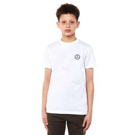 Qivi Linkin Park Logo Göğüs Logo Baskılı Unisex Çocuk Beyaz T-shirt