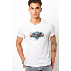 Qivi Lol Mobile Legends Bang Bang Baskılı Beyaz Erkek T-shirt