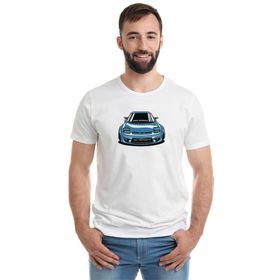 Qivi Mazda Rx7 Fd3s Baskılı Beyaz Erkek T-shirt