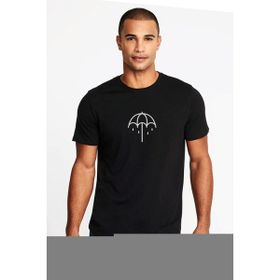 Qivi Me The Horizon Follow You Logo Baskılı Siyah Erkek Örme T-shirt