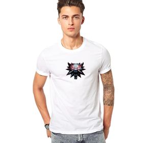 Qivi Metal Rock Music Müzik Baskılı Beyaz Erkek T-shirt