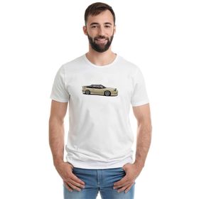 Qivi Nissan 240sx S13 Baskılı Beyaz Erkek T-shirt
