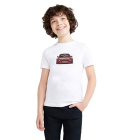 Qivi Nissan 240sx Silvia Baskılı Unisex Çocuk Beyaz T-shirt