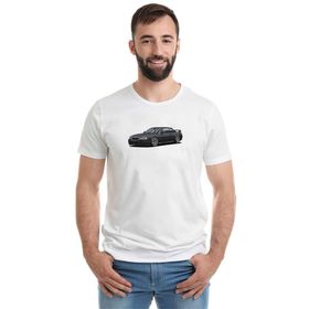 Qivi Nissan Silvia S14 Baskılı Beyaz Erkek T-shirt