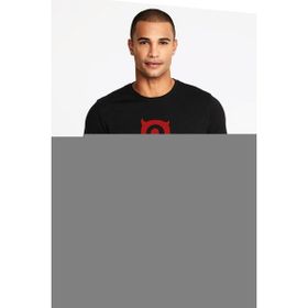 Qivi Of Warcraft For The Horde World Baskılı Siyah Erkek Örme T-shirt