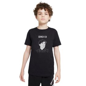 Qivi Peaky Blinders Gangster Baskılı Unisex Çocuk Siyah Sweatshirt