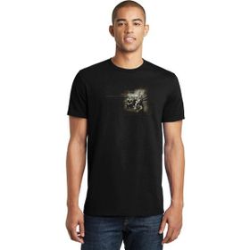 Qivi Pearl Jam Baskılı Siyah Erkek Örme T-shirt