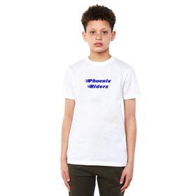 Qivi Phoenix Riders 2 Baskılı Unisex Çocuk Beyaz T-shirt