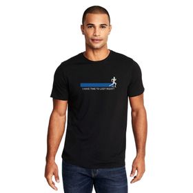 Qivi Pubg I Have Time To Loot Baskılı Siyah Erkek Örme T-shirt