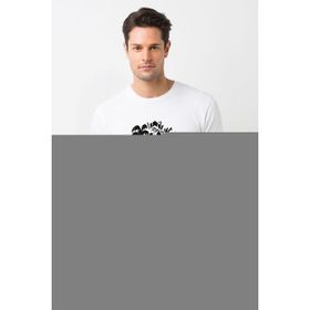 Qivi Pubg Sanhok Baskılı Beyaz Erkek T-shirt