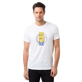 Qivi Pubg Stay Out Baskılı Beyaz Erkek T-shirt