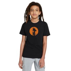 Qivi RF0327-COCTS Baskılı Siyah Unisex Çocuk T-shirt