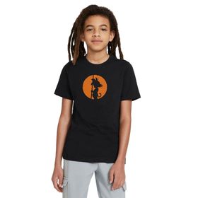 Qivi RF0327-COCTS Baskılı Siyah Unisex Çocuk T-shirt