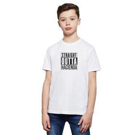 Qivi RF0471-COCTS Baskılı Unisex Çocuk Beyaz T-shirt