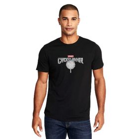 Qivi RF0493-ERKTS Pubg Winner Tava Baskılı Siyah Örme Erkek T-shirt