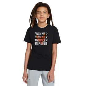 Qivi RF0495-COCTS Baskılı Siyah Erkek Çocuk T-shirt