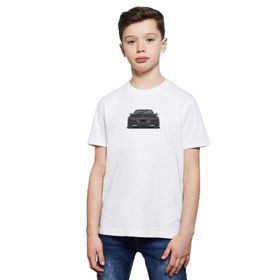 Qivi RF0606-COCTS Baskılı Unisex Çocuk Beyaz T-shirt