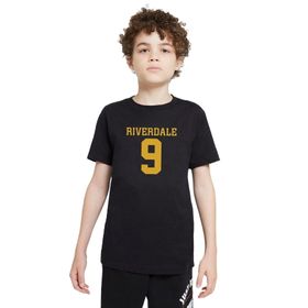 Qivi Riverdale 9 Baskılı Siyah Unisex Çocuk T-shirt
