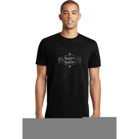 Qivi Riverdale Gryphons And Gargoyles Baskılı Siyah Erkek Örme T-shirt