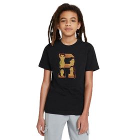 Qivi SFK0059-COCTS Baskılı Unisex Çocuk Siyah Sweatshirt