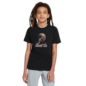 Qivi SFK0511-COCTS Baskılı Siyah Unisex Çocuk T-shirt