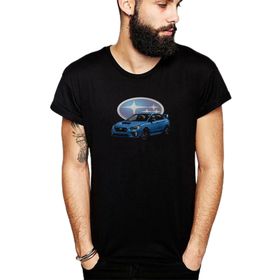 Qivi SFK0553ERKTS Baskılı Siyah Örme Erkek T-shirt
