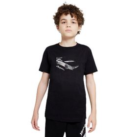 Qivi SFK0560-COCTS Supra Baskılı Unisex Çocuk Siyah T-shirt