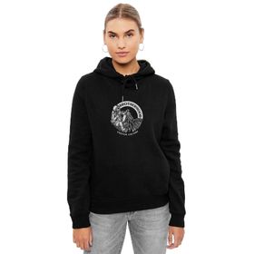 Qivi SFK0577KDNTS Venom Baskılı Siyah Örme Kadın T-shirt