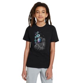 Qivi SFK0598-COCTS Baskılı Unisex Çocuk Siyah Sweatshirt