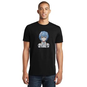 Qivi SFK0633ERKTS Anime One Punch Man Baskılı Siyah Örme Erkek T-shirt