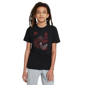 Qivi SFK0638-COCTS Baskılı Unisex Çocuk Siyah Sweatshirt