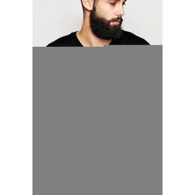 Qivi SFK0691ERKTS Cat Night Ayda Oturan Sevimli Kedi Baskılı Siyah Örme Erkek T-shirt