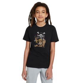 Qivi SFK0698-COCTS One Piece Baskılı Unisex Çocuk Siyah Sweatshirt