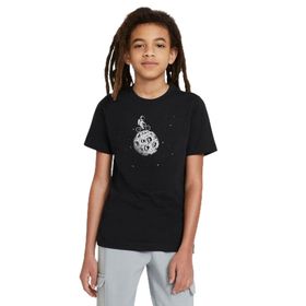 Qivi SFK0756-COCTS Baskılı Unisex Çocuk Siyah Sweatshirt