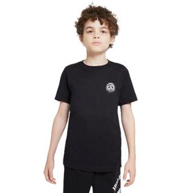 Qivi SFK0769-COCTS Baskılı Unisex Çocuk Siyah T-shirt
