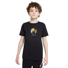 Qivi SFK0884-COCTS Minios Baskılı Unisex Çocuk Siyah Sweatshirt