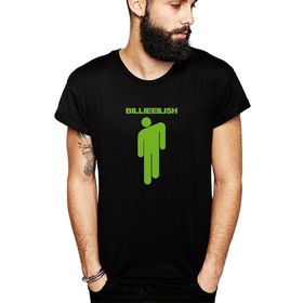 Qivi SFK0979ERKTS Baskılı Siyah Örme Erkek T-shirt
