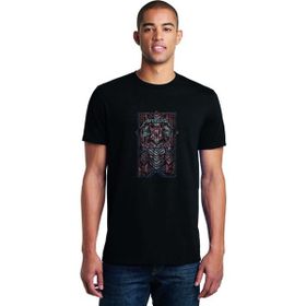 Qivi SFK2400ERKTS Metallica Metal Rock Music Müzik Baskılı Siyah Örme Erkek T-shirt