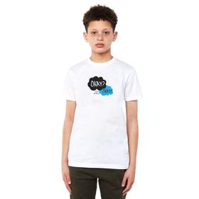 Qivi The Fault In Our Stars Baskılı Unisex Çocuk Beyaz T-shirt