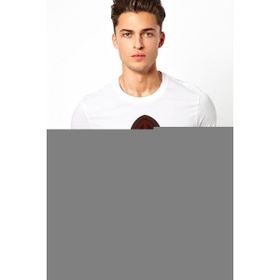 Qivi The Haunting Of Hill House Door Baskılı Beyaz Erkek Örme T-shirt