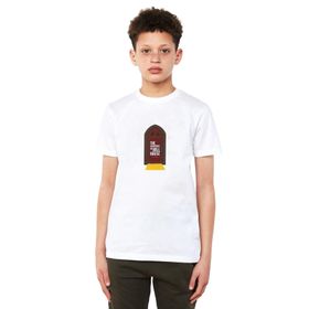 Qivi The Haunting Of Hill House Door Baskılı Unisex Çocuk Beyaz T-shirt
